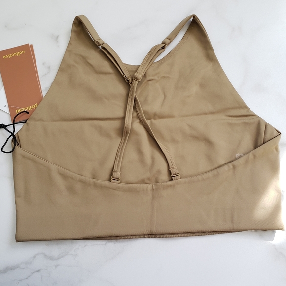 GIRLFRIEND COLLECTIVE Topanga Bra Sand Tan XL - Picture 3 of 3